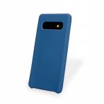 Wholesale Galaxy S10 Slim Silicone Hard Case (Navy Blue)
